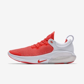 Nike Joyride Run Flyknit By You - Férfi Futócipő - Világos Piros/Fehér